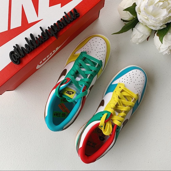 Nike Dunk Low Free 99 White NWT - Picture 7 of 9